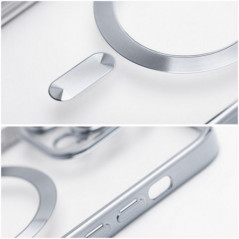 Kryt Electro Mag na Apple iPhone 17 Pro MagSAFE  Stříbrný