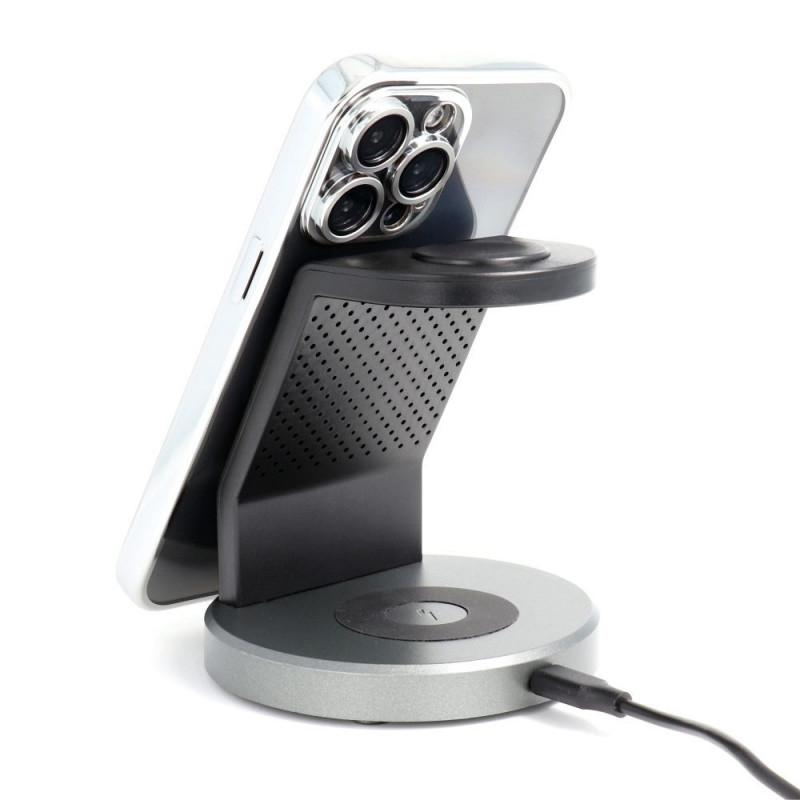 Kryt Electro Mag na Apple iPhone 17 Pro Max MagSAFE  Stříbrný