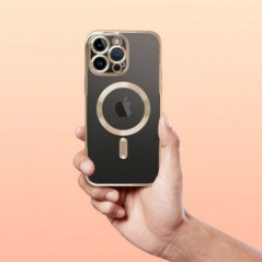 Kryt Electro Mag na Apple iPhone 17 Pro Max MagSAFE  Zlatý