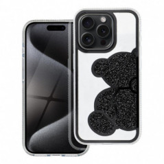 Kryt Teddy bear na Apple iPhone 17 Pro Max Černý
