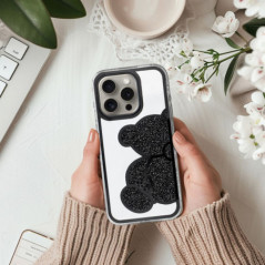 Kryt Teddy bear na Apple iPhone 17 Pro Max Černý