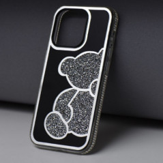 Kryt Teddy bear na Apple iPhone 17 Stříbrný