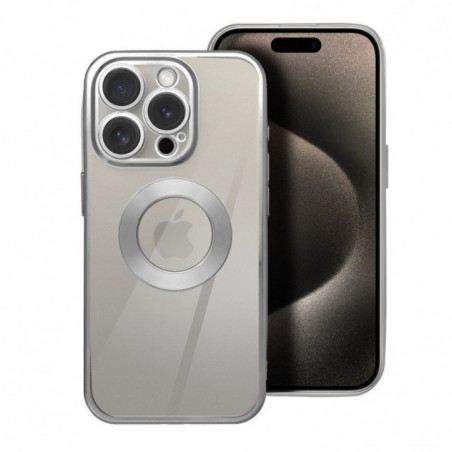 Kryt Glam na Apple iPhone 17 Pro Max Stříbrný