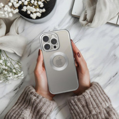 Kryt Glam na Apple iPhone 17 Stříbrný