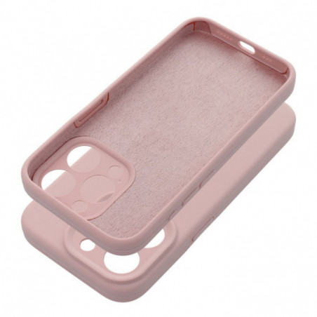 Kryt Silicone 2mm na Apple iPhone 17 Air Pískově růžový