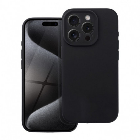 Kryt Silicone 2mm na Apple iPhone 17 Pro Černý
