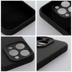 Kryt Silicone 2mm na Apple iPhone 17 Pro Max Černý