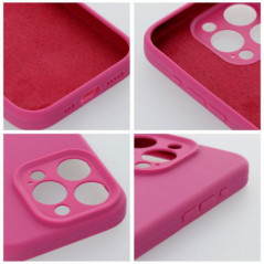 Kryt Silicone 2mm na Apple iPhone 17 Pro Růžový
