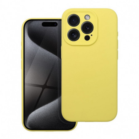 Kryt Silicone 2mm na Apple iPhone 17 Air Citronová