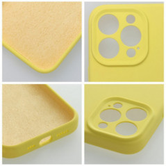 Kryt Silicone 2mm na Apple iPhone 17 Pro Citronová