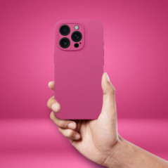 Kryt Silicone 2mm na Apple iPhone 17 Růžový