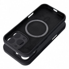 Kryt Silicone 2mm na Apple iPhone 17 Pro Max Černý