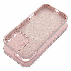Kryt Silicone 2mm na Apple iPhone 17 Pro Pískově růžový
