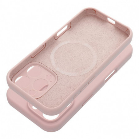 Kryt Silicone 2mm na Apple iPhone 17 Pískově růžový
