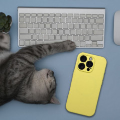 Kryt Silicone 2mm na Apple iPhone 17 Air Citronová
