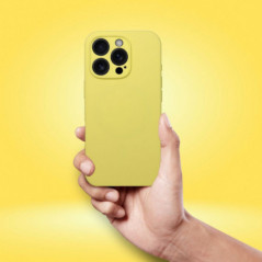 Kryt Silicone 2mm na Apple iPhone 17 Air Citronová