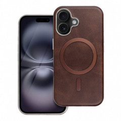 Kryt Gentleman Mag Cover na Apple iPhone 17 Pro Elegantní  MagSAFE  Hnědý