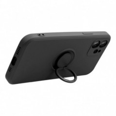 Kryt Silicone ring na Apple iPhone 17 Pro Max Černý