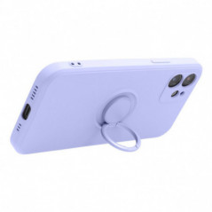 Kryt Silicone ring na Apple iPhone 17 Fialový (Violet)