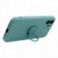 Kryt Silicone ring na Apple iPhone 17 Pro Zelený