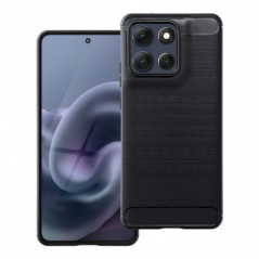 Kryt Carbon na Motorola Moto G86 Elegantní  Černý