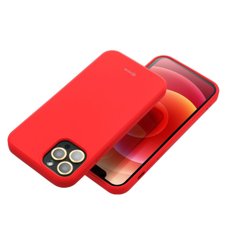Kryt Roar Colorful Jelly na Apple iPhone 17 Zářivý růžový