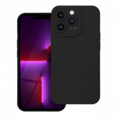 Kryt Roar Luna na Apple iPhone 17 Pro Max Jednobarevný, Stylový, Estetický doplněk  Černý