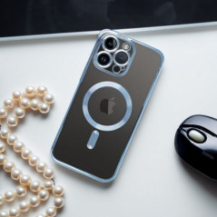 Kryt Electro Mag na Apple iPhone 17 Pro Max MagSAFE  Modrý