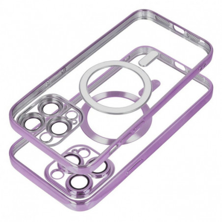 Kryt Electro Mag na Apple iPhone 17 Pro MagSAFE  Hluboká fialová