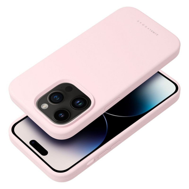 Kryt Roar Cloud-Skin na Apple iPhone 17 Pro Max Světle růžový