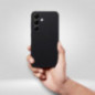 Kryt Silicone 2mm na Motorola Moto E15 Černý