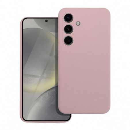 Kryt Silicone 2mm na Motorola Moto E15 Pískově růžový