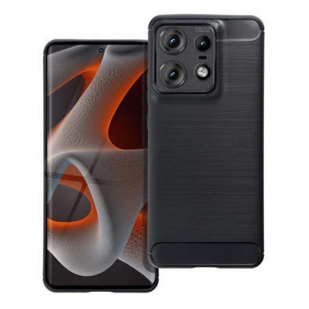 Kryt Carbon na Motorola Edge 50 Elegantní  Černý