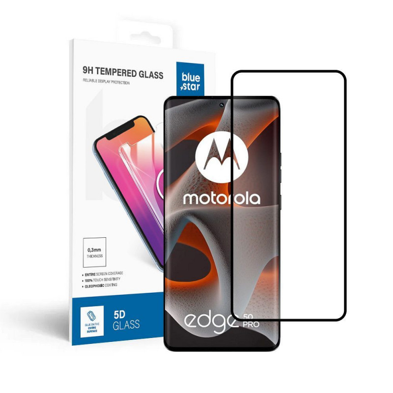 Tvrzené sklo  Blue Star 9H na Motorola Edge 50 Průhledný