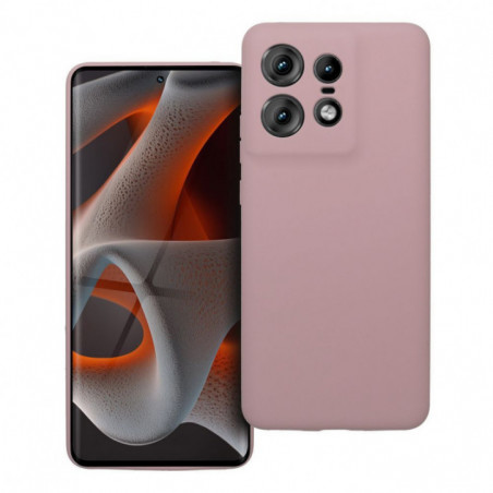 Kryt Silicone 2mm na Motorola Edge 50 Pískově růžový