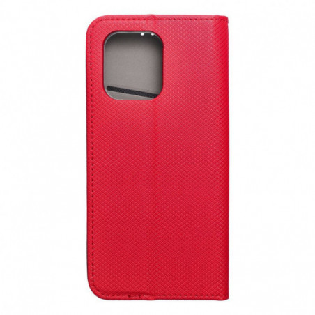 Peněženkové pouzdro Smart Case Book na Motorola Edge 50 Neo Červený