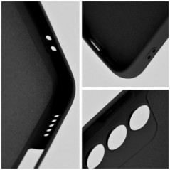 Kryt Silicone na Samsung Galaxy S25 Edge Elegantní  Černý
