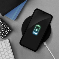 Kryt Silicone na Samsung Galaxy S25 Edge Elegantní  Černý