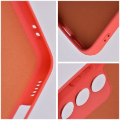 Kryt Silicone na Samsung Galaxy S25 Edge Elegantní  Broskvový