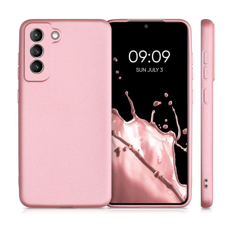 Kryt Metallic na Samsung Galaxy S25 Edge Růžový