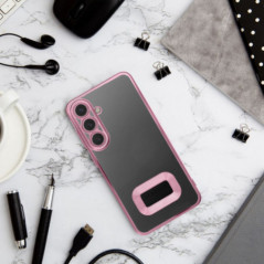 Kryt Glam na Samsung Galaxy S25 Edge Starorůžová