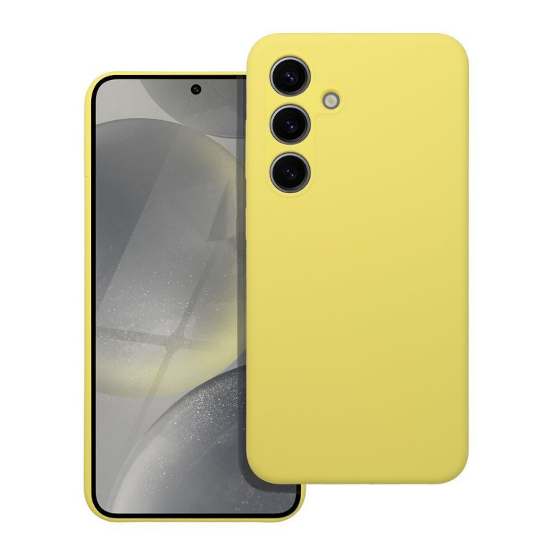 Kryt Silicone 2mm na Samsung Galaxy S25 Edge Citronová Kryt Silicone 2mm na Samsung Galaxy S25 Edge Citronová