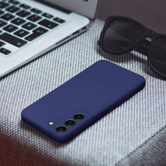 Kryt Soft na Samsung Galaxy S25 Edge Tmavě modrý