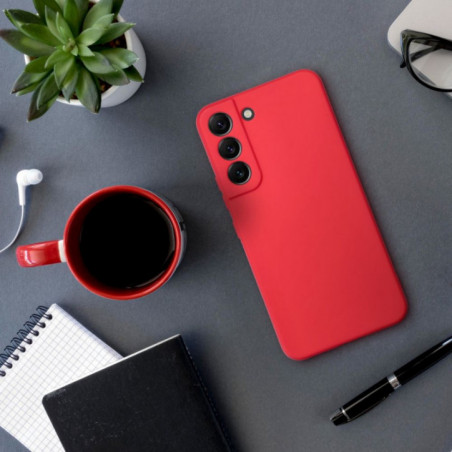 Kryt Soft na Samsung Galaxy S25 Edge Červený
