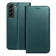 Peněženkové pouzdro Smart Magneto book na Samsung Galaxy S25 Edge Tmavě zelený