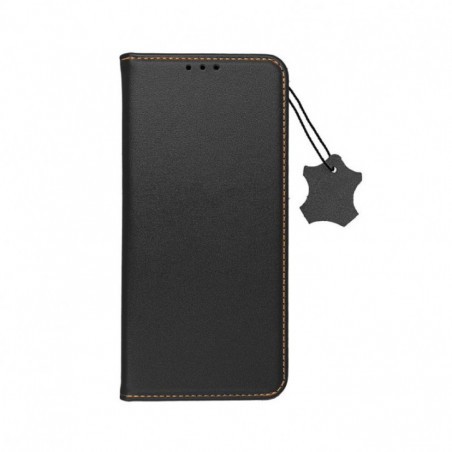 Kryt LEATHER na Samsung Galaxy S25 Edge Černý