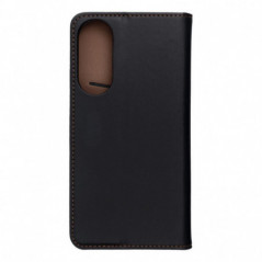 Kryt LEATHER na Samsung Galaxy S25 Edge Černý