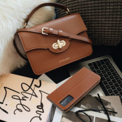 Kryt LEATHER na Samsung Galaxy S25 Edge