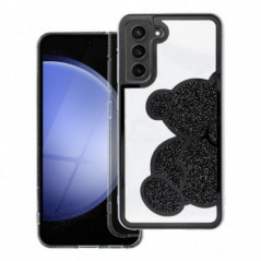 Kryt Teddy bear na Samsung Galaxy S25 Edge Černý