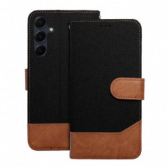 Peněženkové pouzdro JEANS na Samsung Galaxy S25 Edge Elegantní  Černý